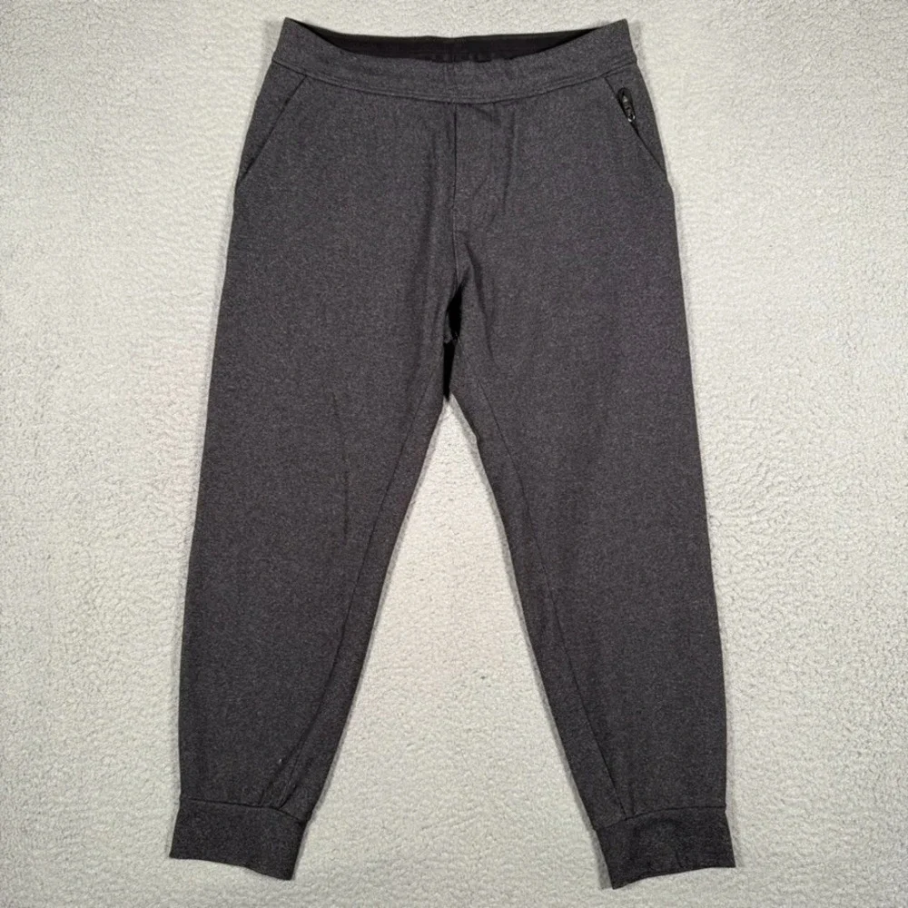 Public Rec Pants Mens 32x28 Gray Daymaker‎ Casual Preppy Stretch Logo Drawstring